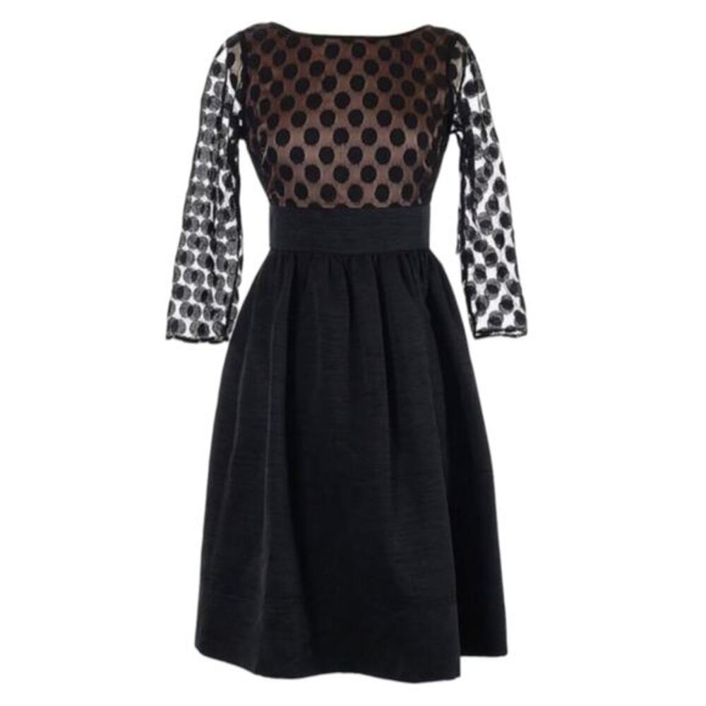 ELIZA J Dress 16 Lace Taffeta Event‎ Wedding Cocktail Party Whimsigoth Fairygoth
